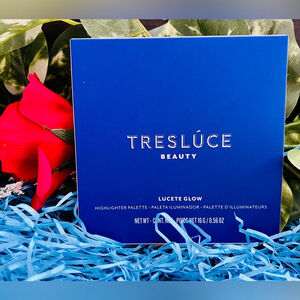 NIB Treslúce Beauty Lucete Glow Highlighter Palette